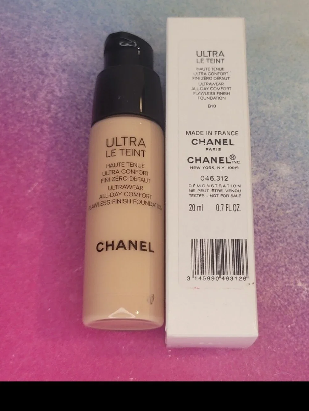 Chanel Ultra Le Teint Flawless Finish Foundation B10